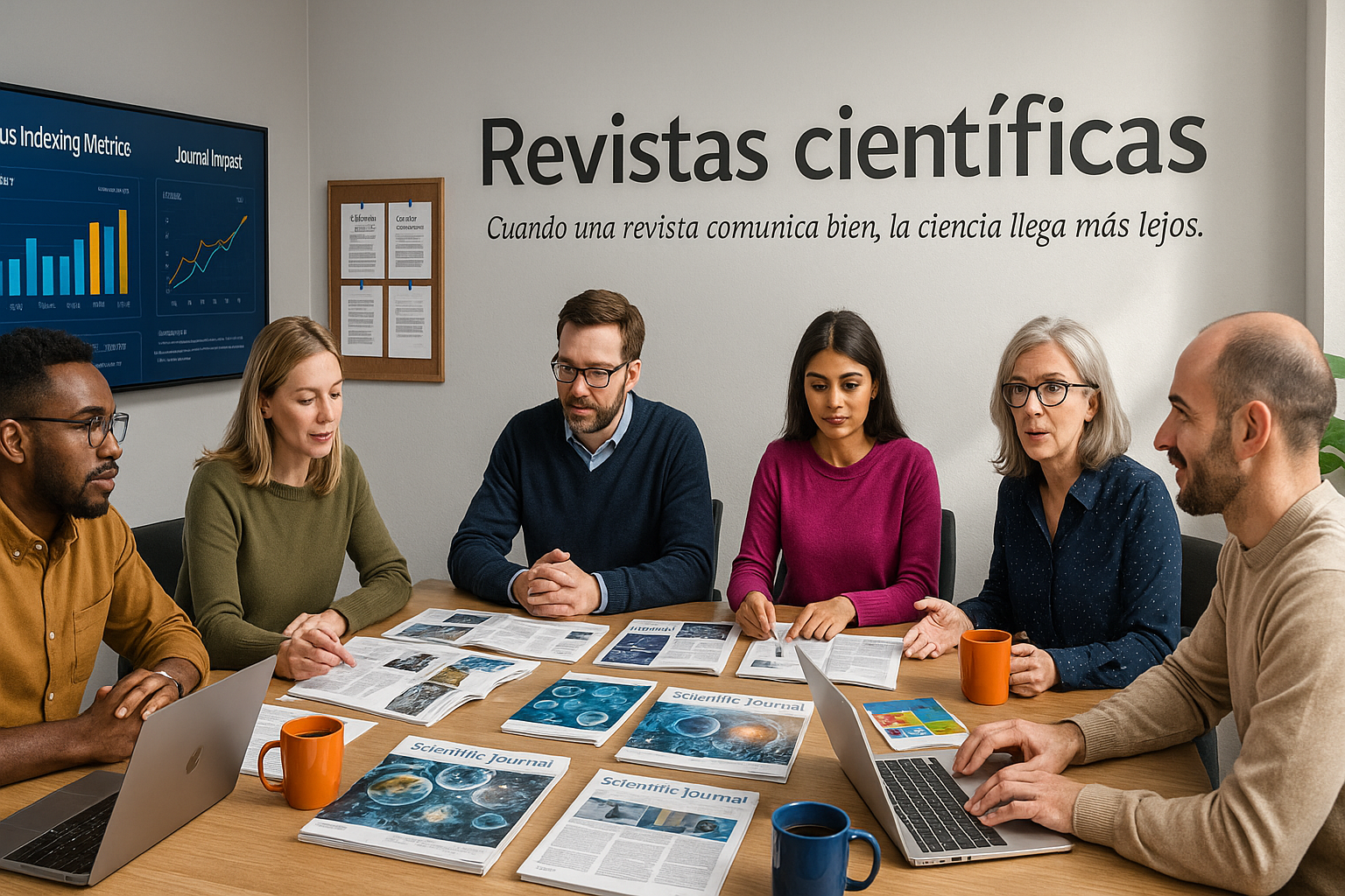 Imagen destacada “Revistas científicas” — fortalecimiento editorial e indexación en Scopus y SciELO